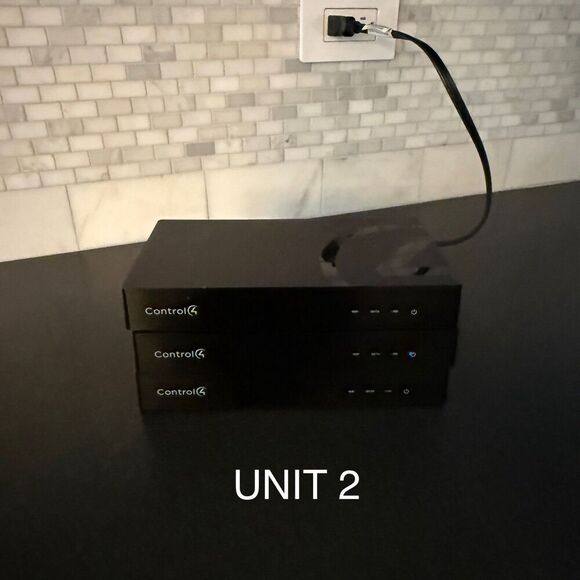 Lot of 3 Control4 HC250 Controllers – All Power On, Tested, No Cords - Picture 3 of 11